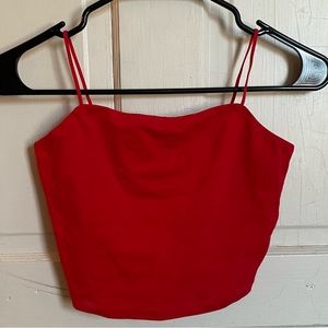 Everlane Square Neck Cropped Tank